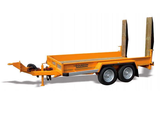 Remorque porte-engin Gourdon PE6000 3.5T